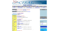 Desktop Screenshot of cisal-scuola.it